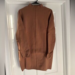 Camel Knit Mini Dress